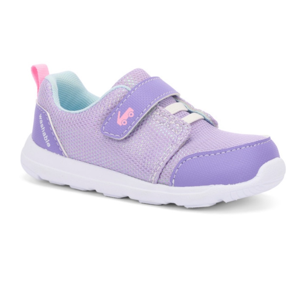 Infant Toddler Stryker Lace Purple Shimmer See Kai Run Sneakers NWOT